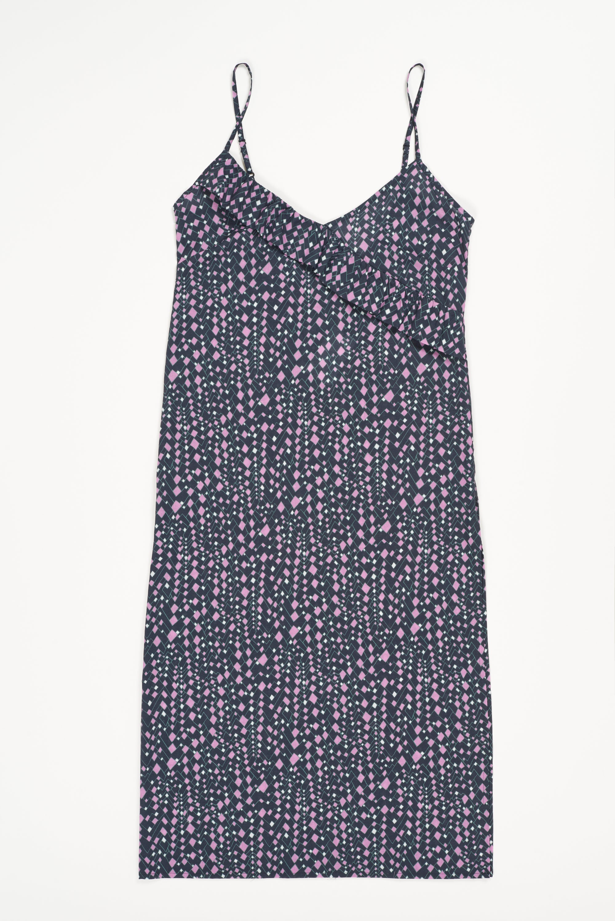 Geo Slip Dress
