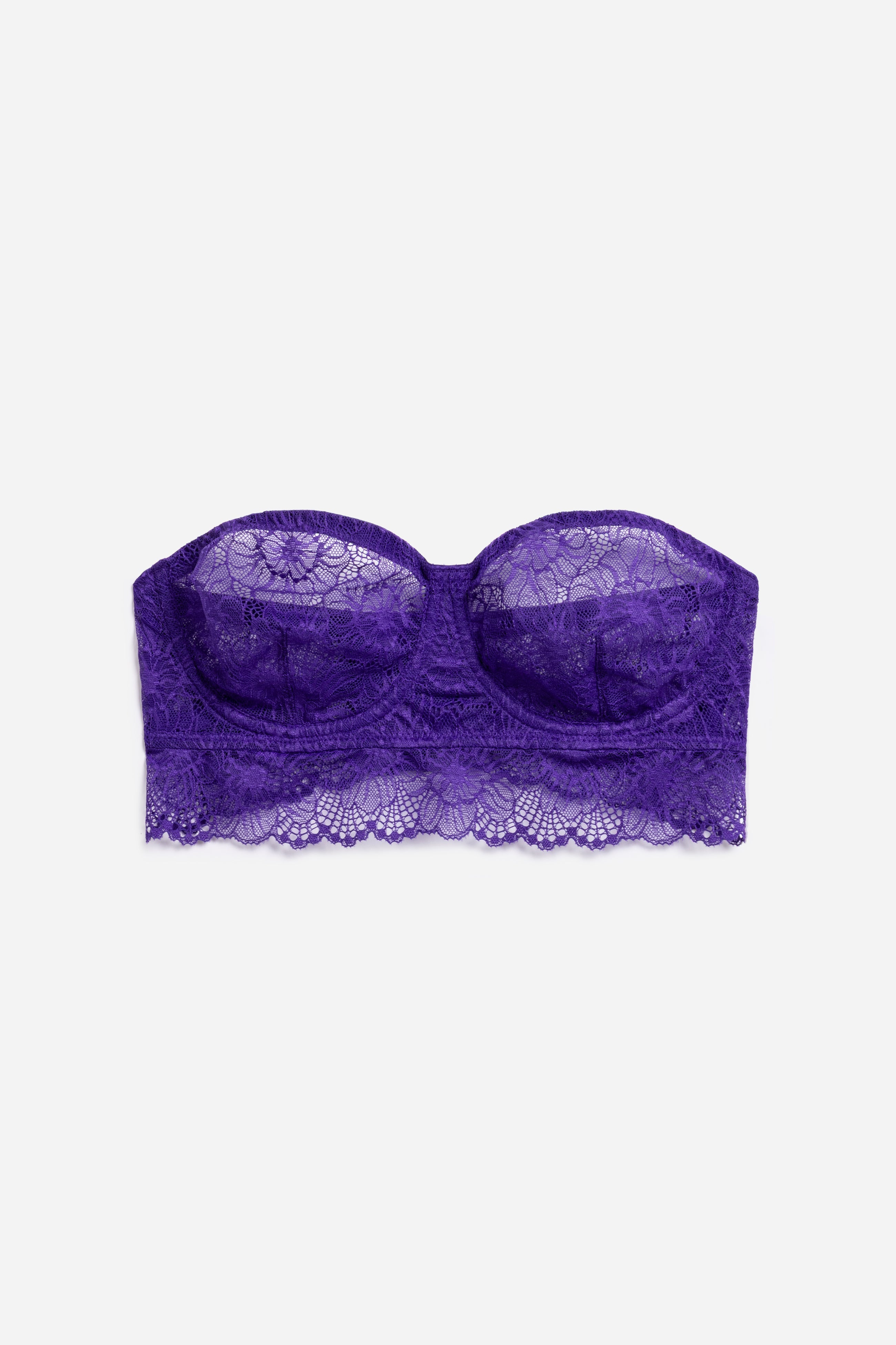 Zinnia Underwire Strapless Bra | Iris