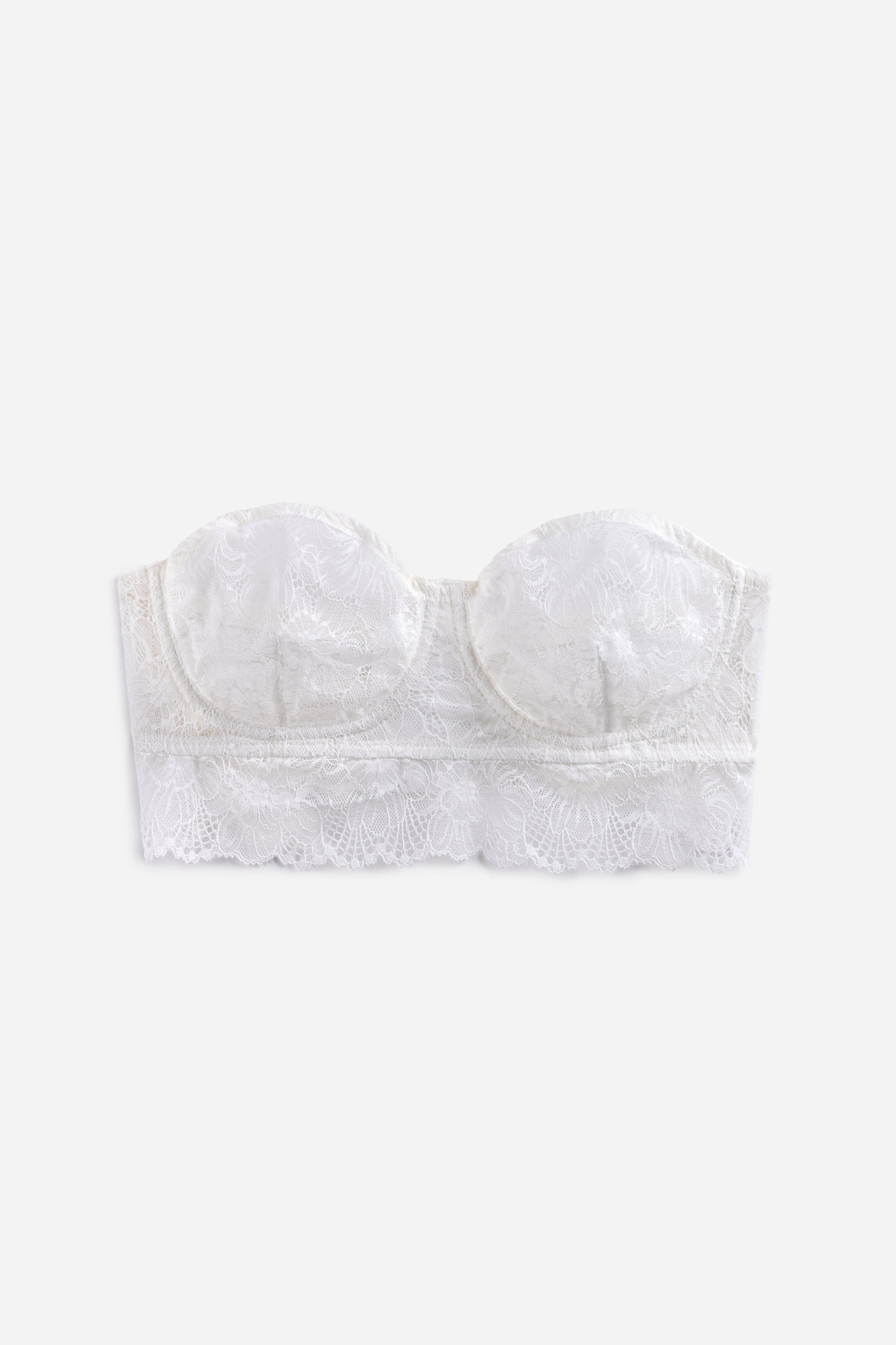 Zinnia Underwire Strapless Bra | Ivory
