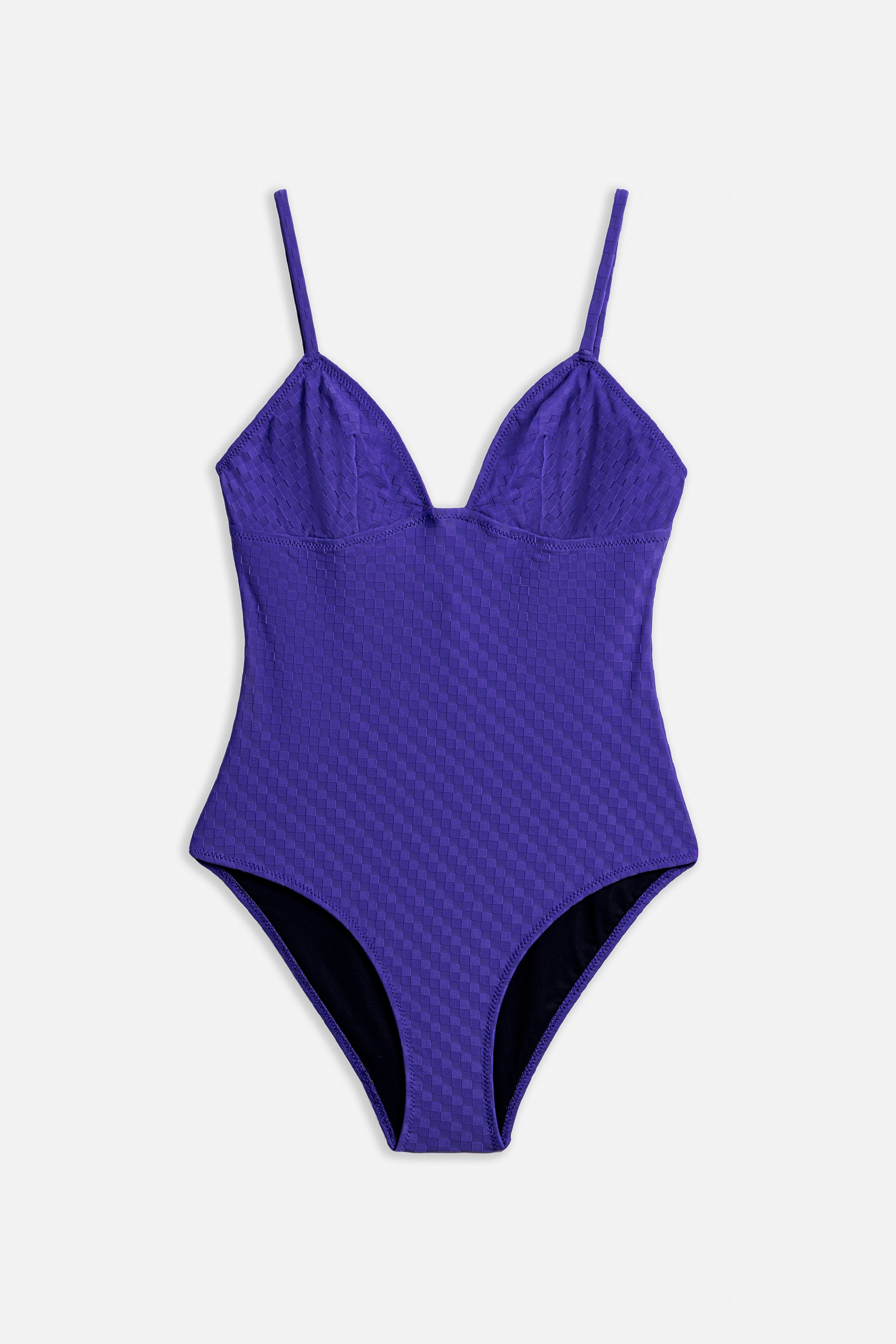 Mosaic Triangle Cup One Piece Suit | Iris