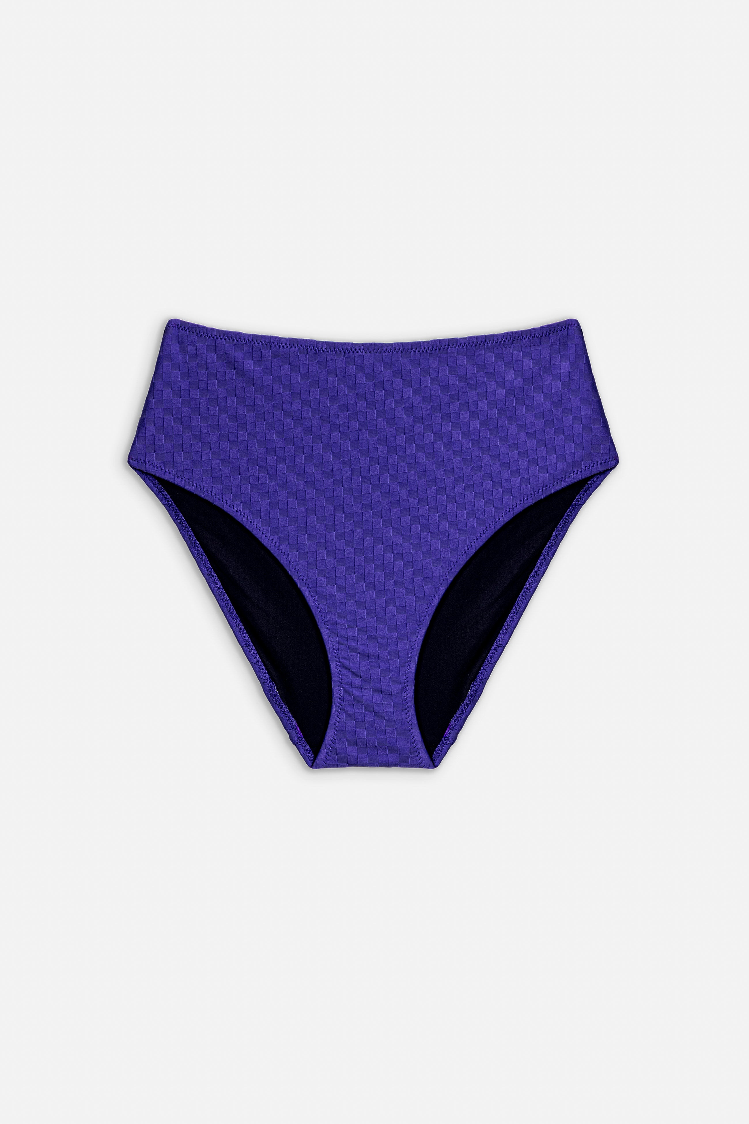 Mosaic High Waist Bikini Bottom | Iris