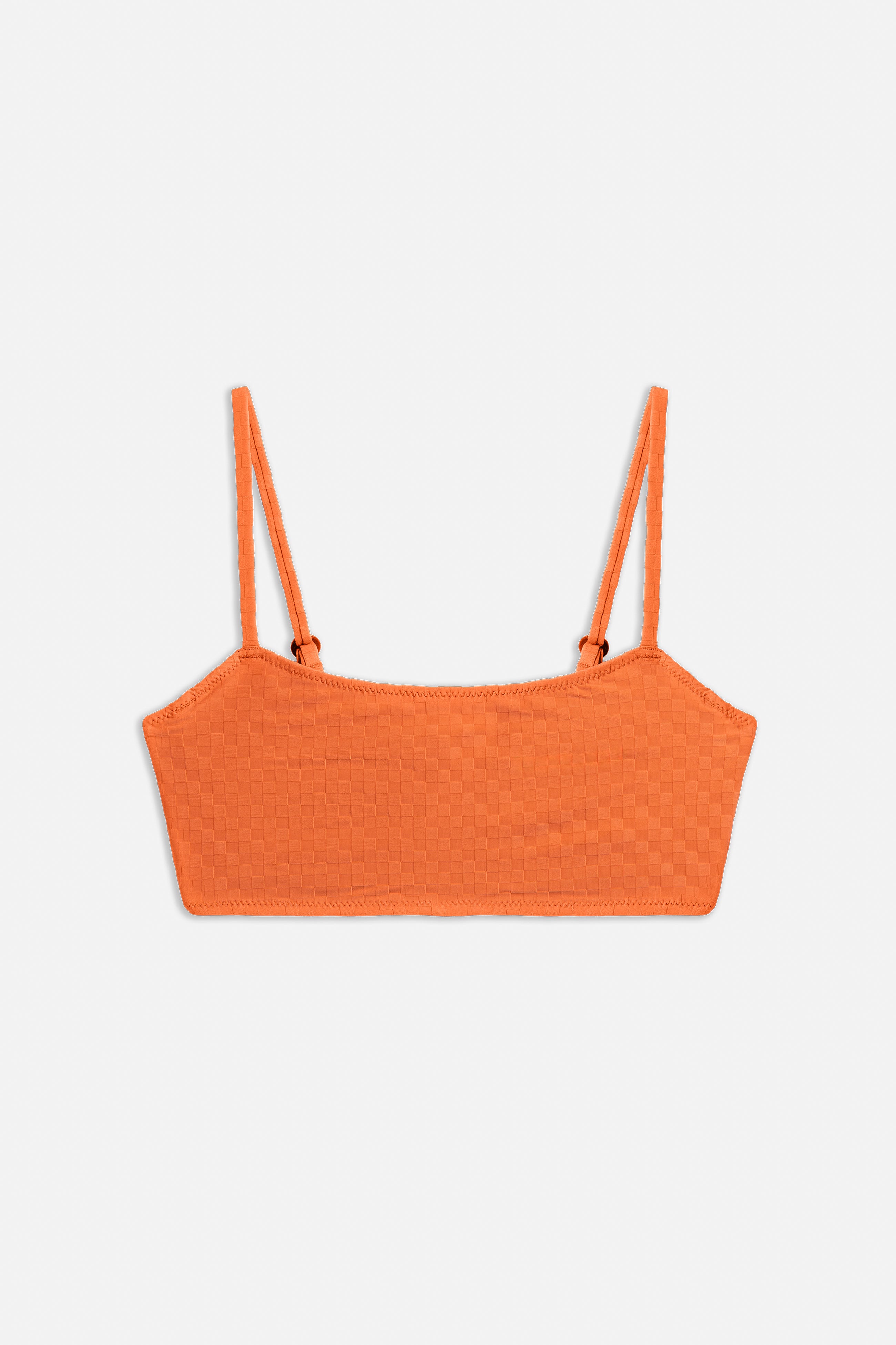 Mosaic Hidden U/W Bikini Top | Persimmon