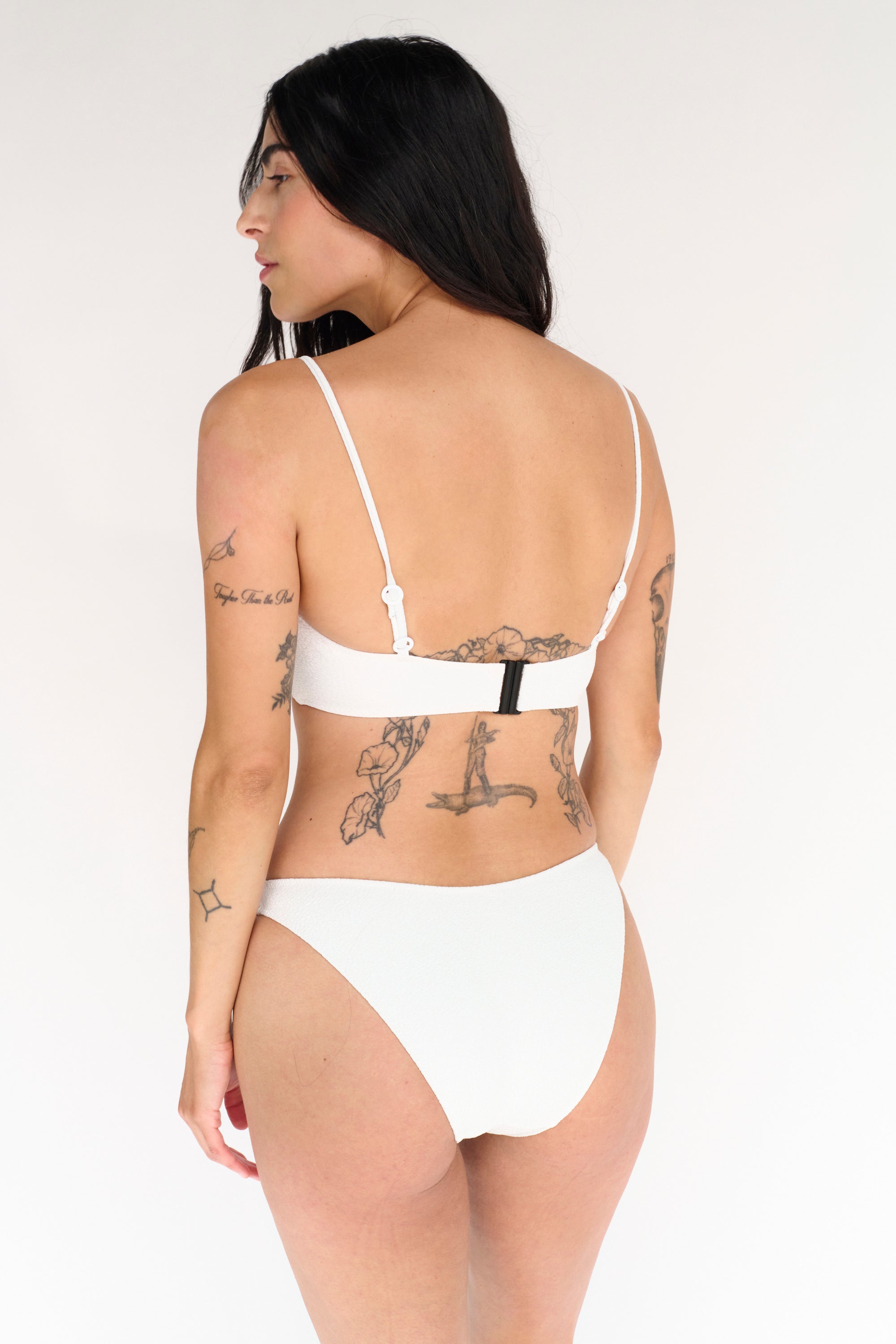 Boucle Classic Bikini Brief | White
