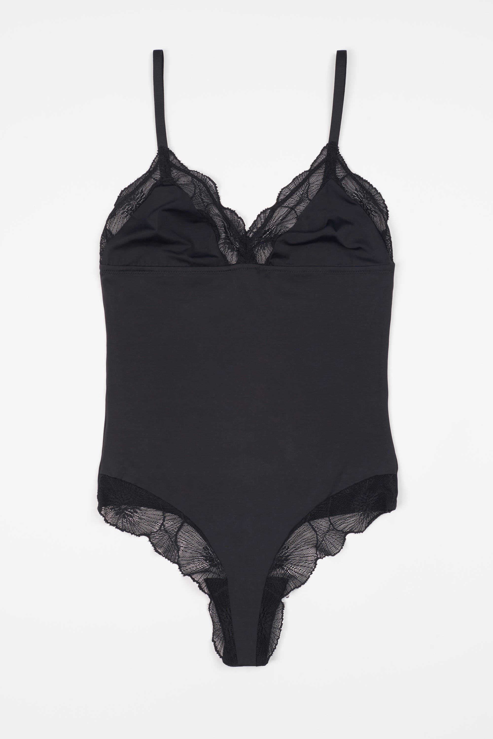 Anemone Soft Triangle Bodysuit | Black