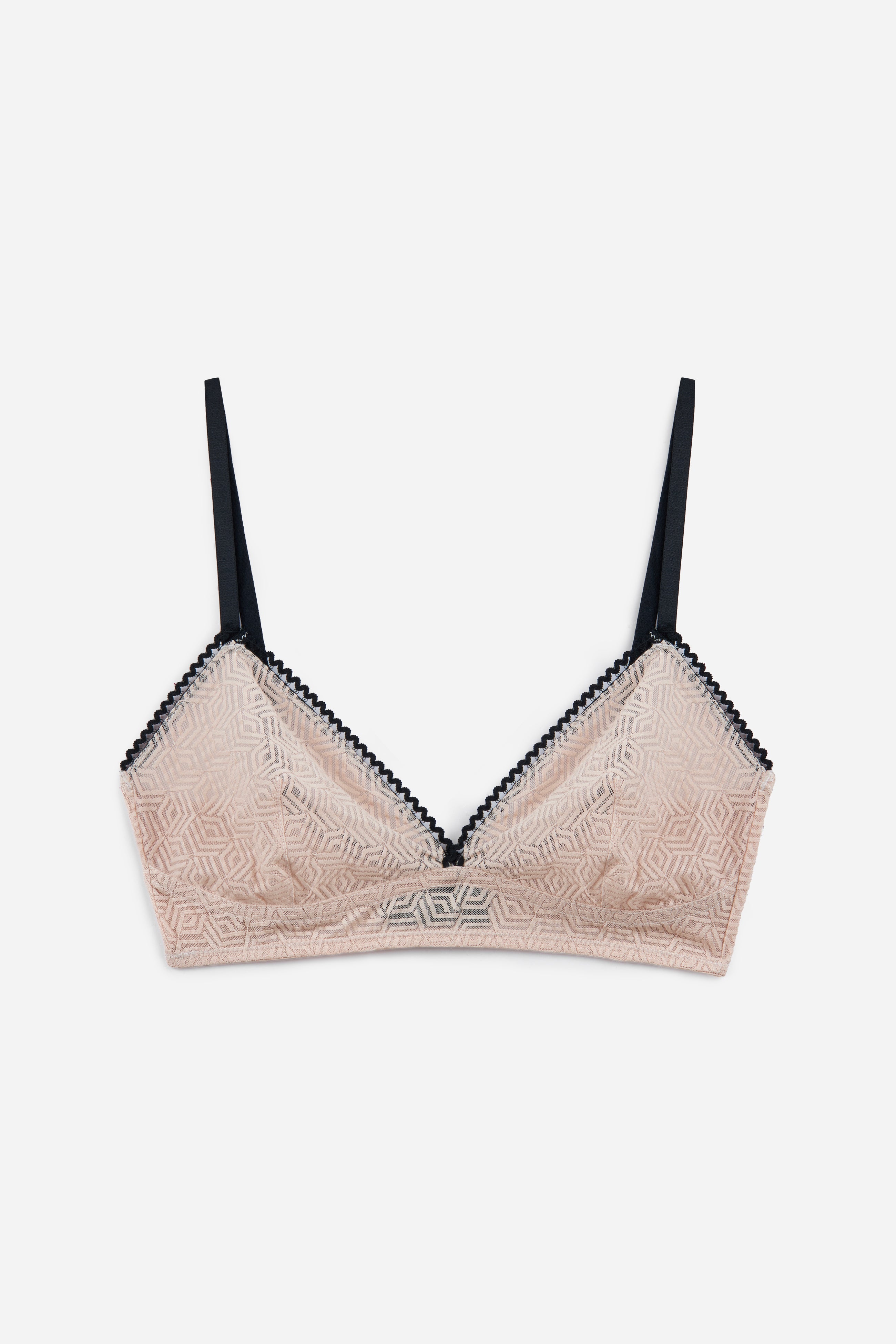 Synergy Soft Triangle Bra | Soft Pink