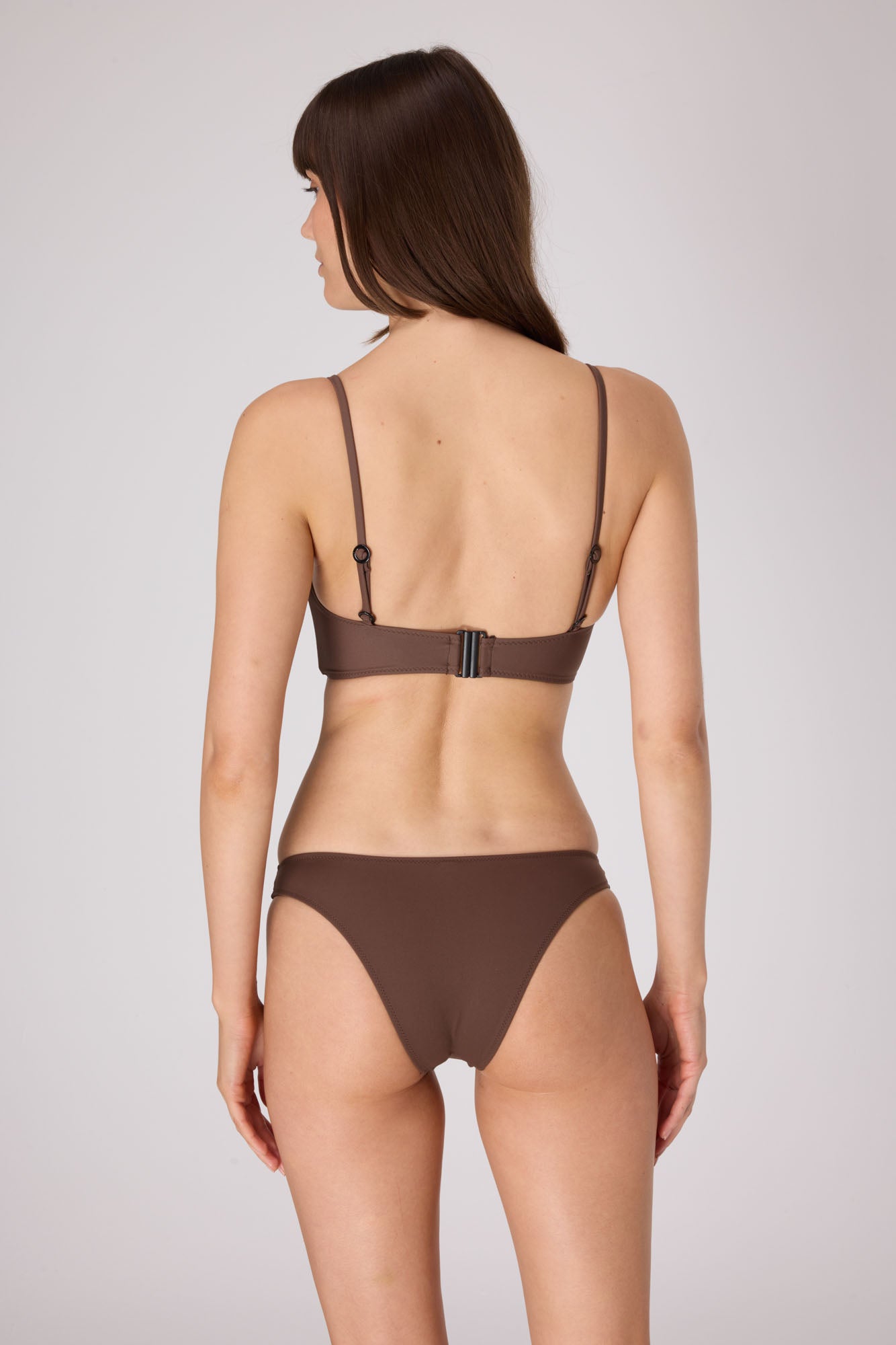 Essential Bikini Low Rise Bottom | Choco