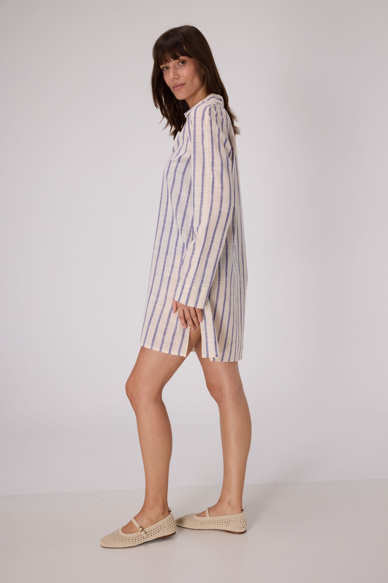Horizon Cover up Midi Dress  | Iris