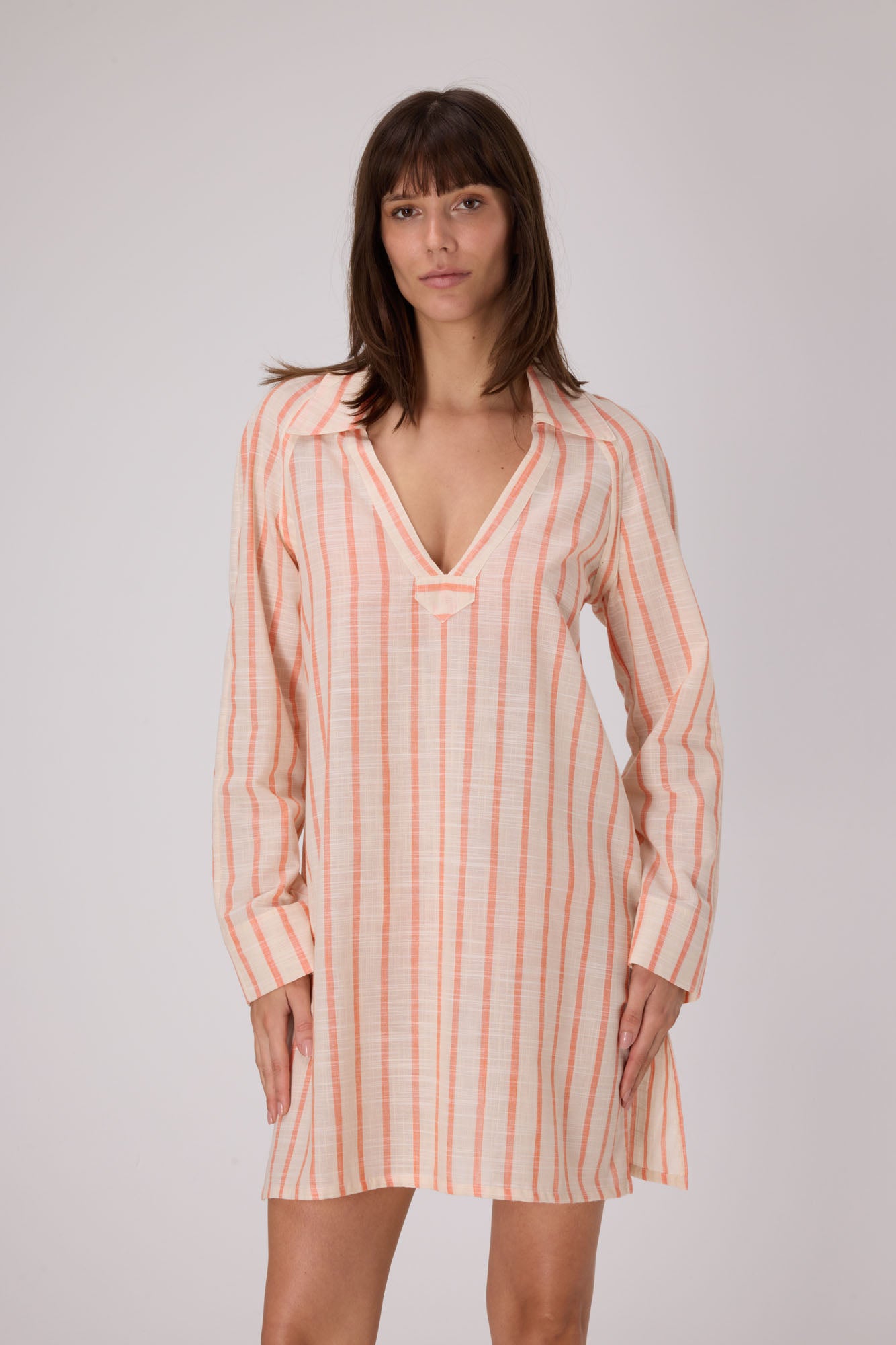 Horizon Cover up Midi Dress  | Persimmon