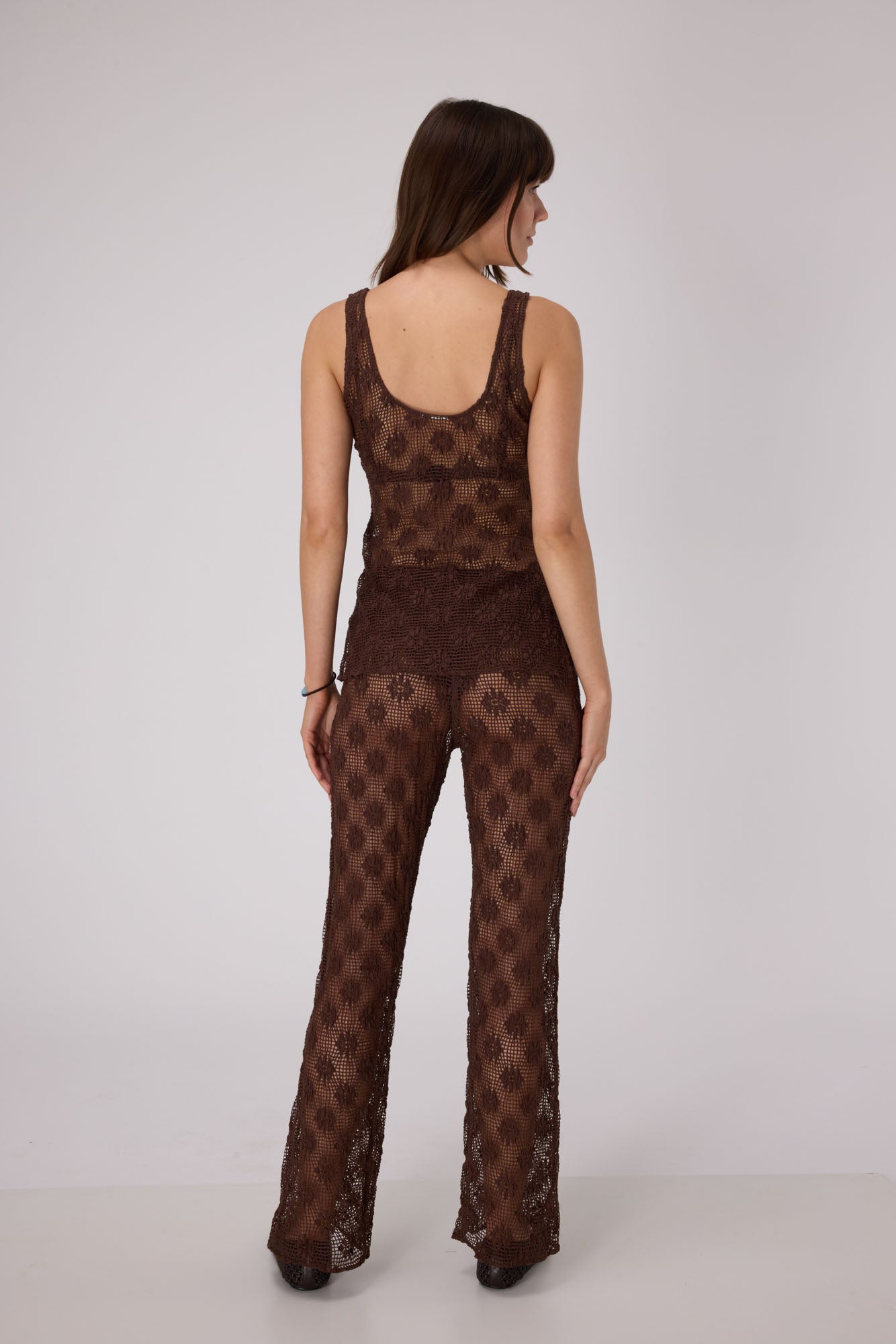 Handloom Pants  | Choco