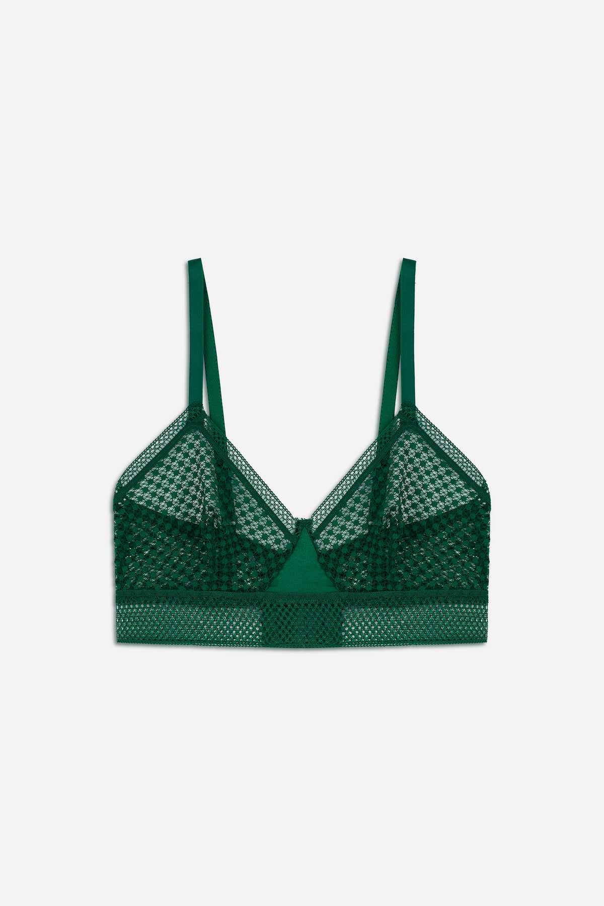 Bella Soft Cup Triangle Bra | Emerald