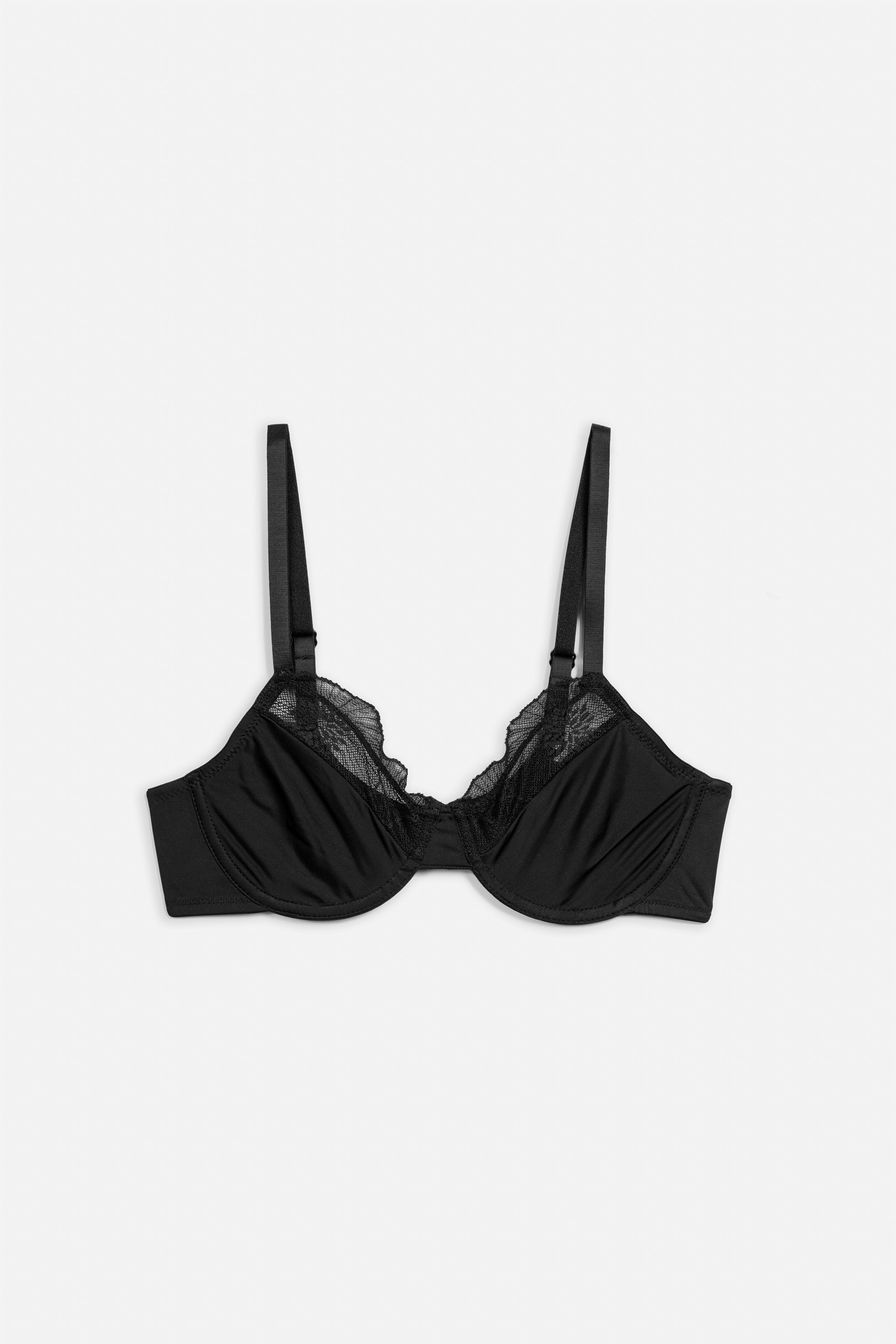 Anemone Underwire Bra | Black
