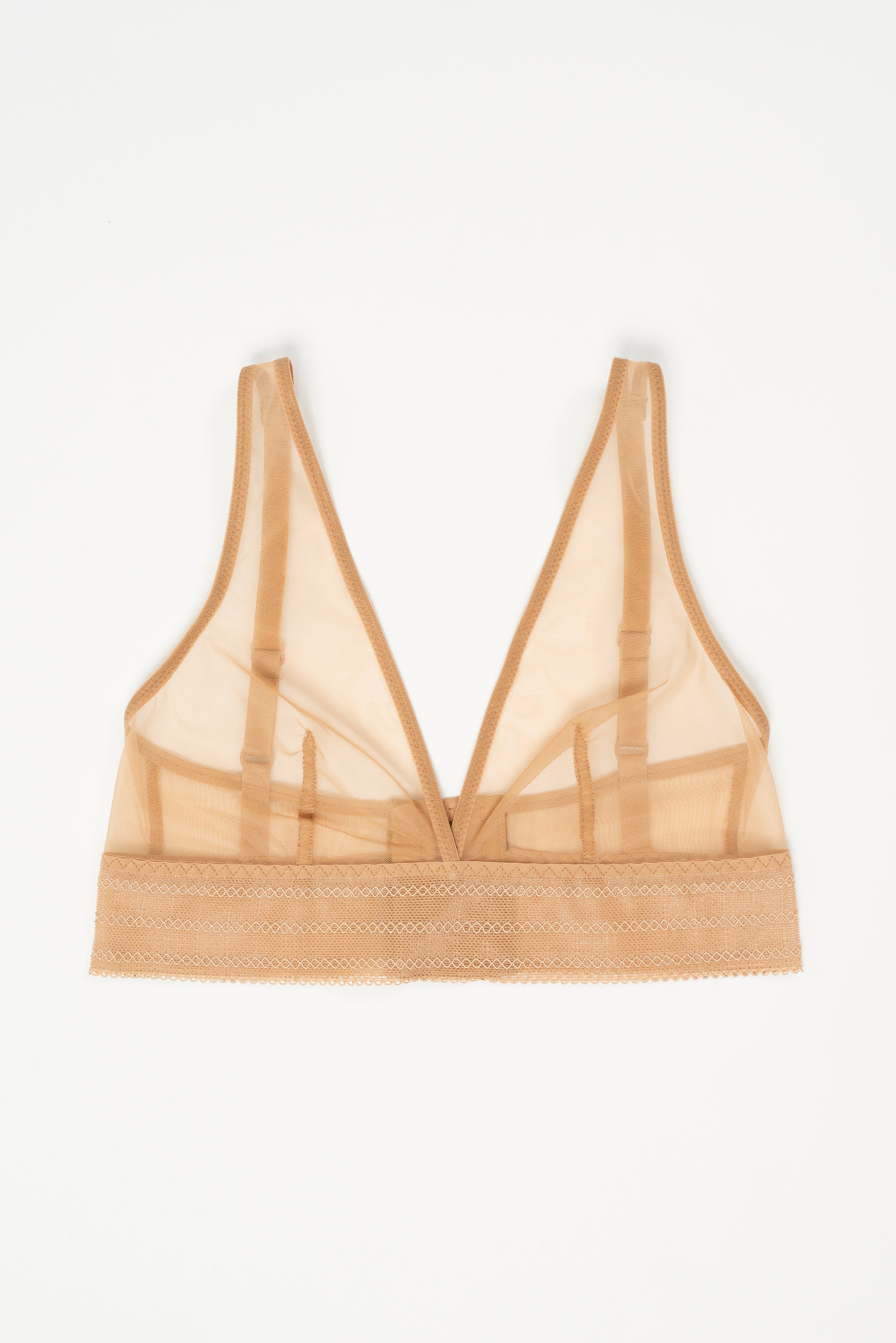 Bare Soft Plunge Bra | Caramel