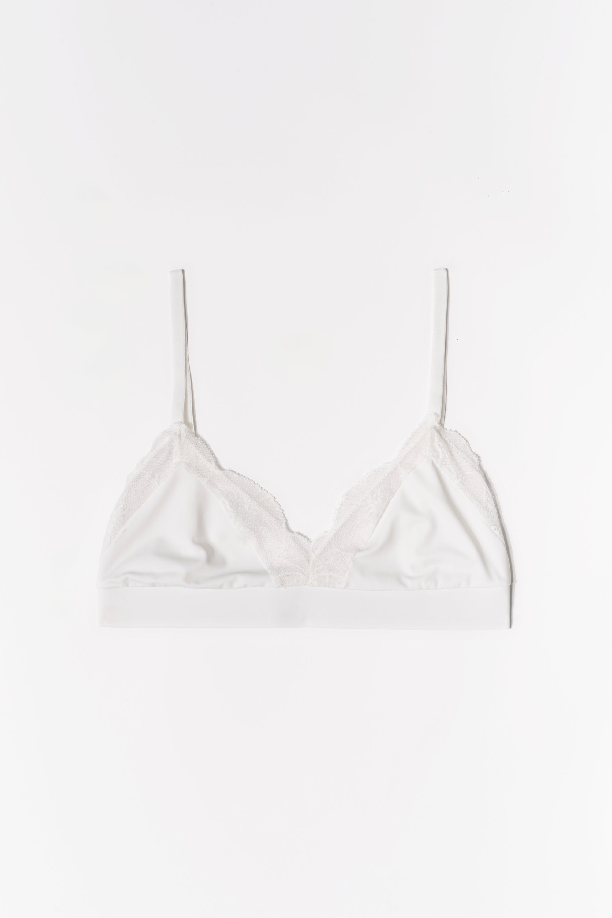 Anemone Soft Triangle Bra | Ivory