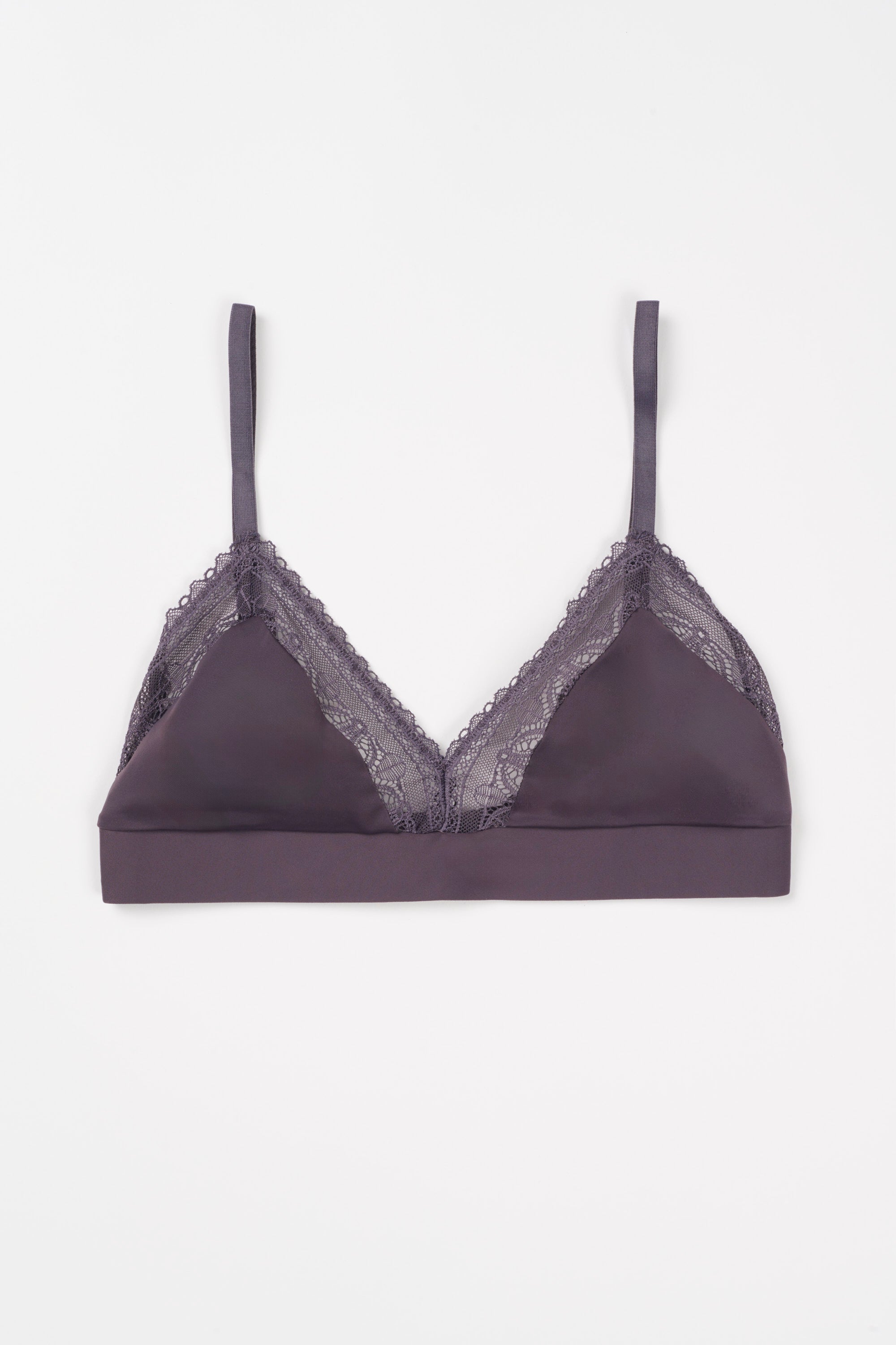Valery Soft Cup Triangle Bra  | Plum Blossom