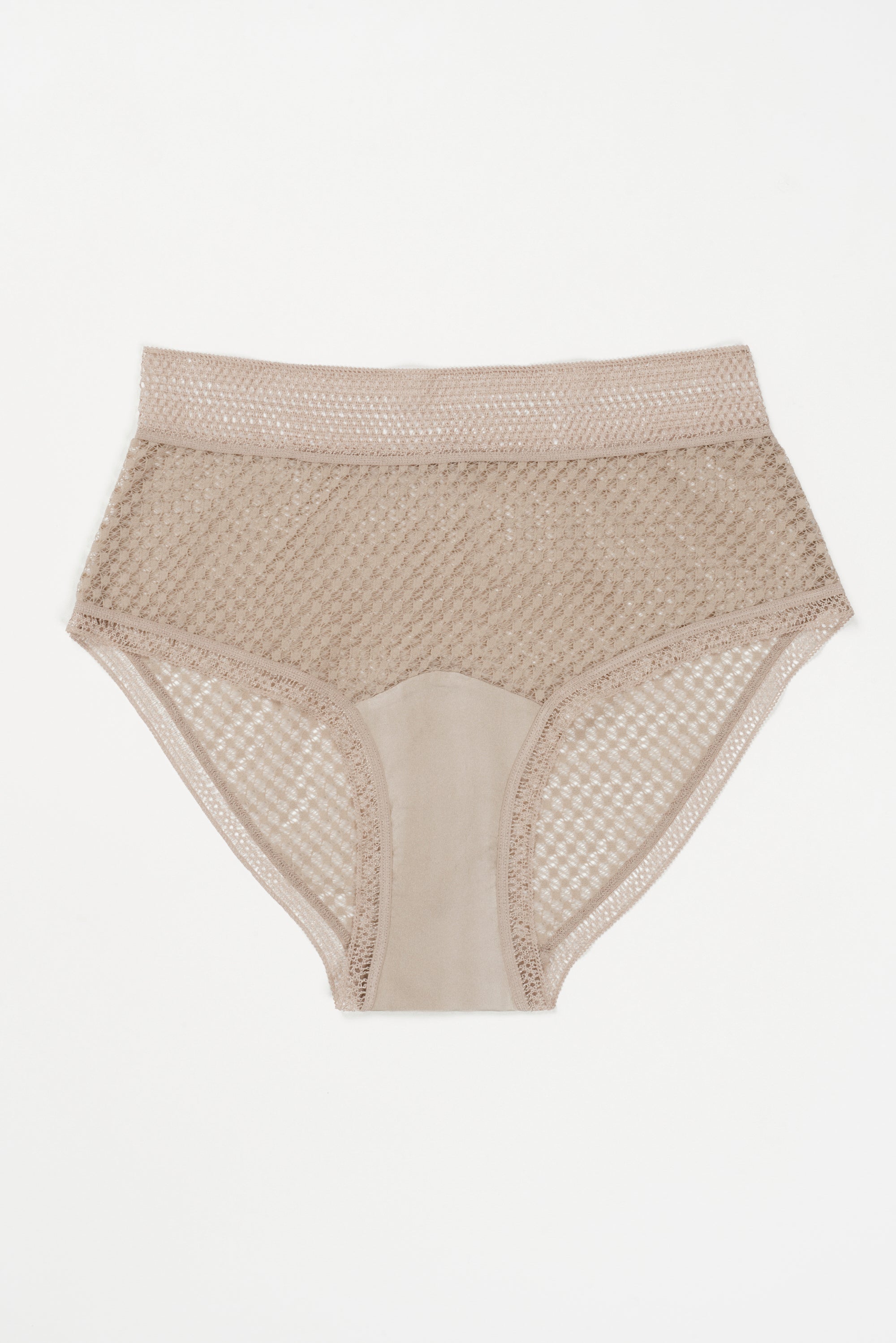 Bella High Waist Brief | Oat Milk
