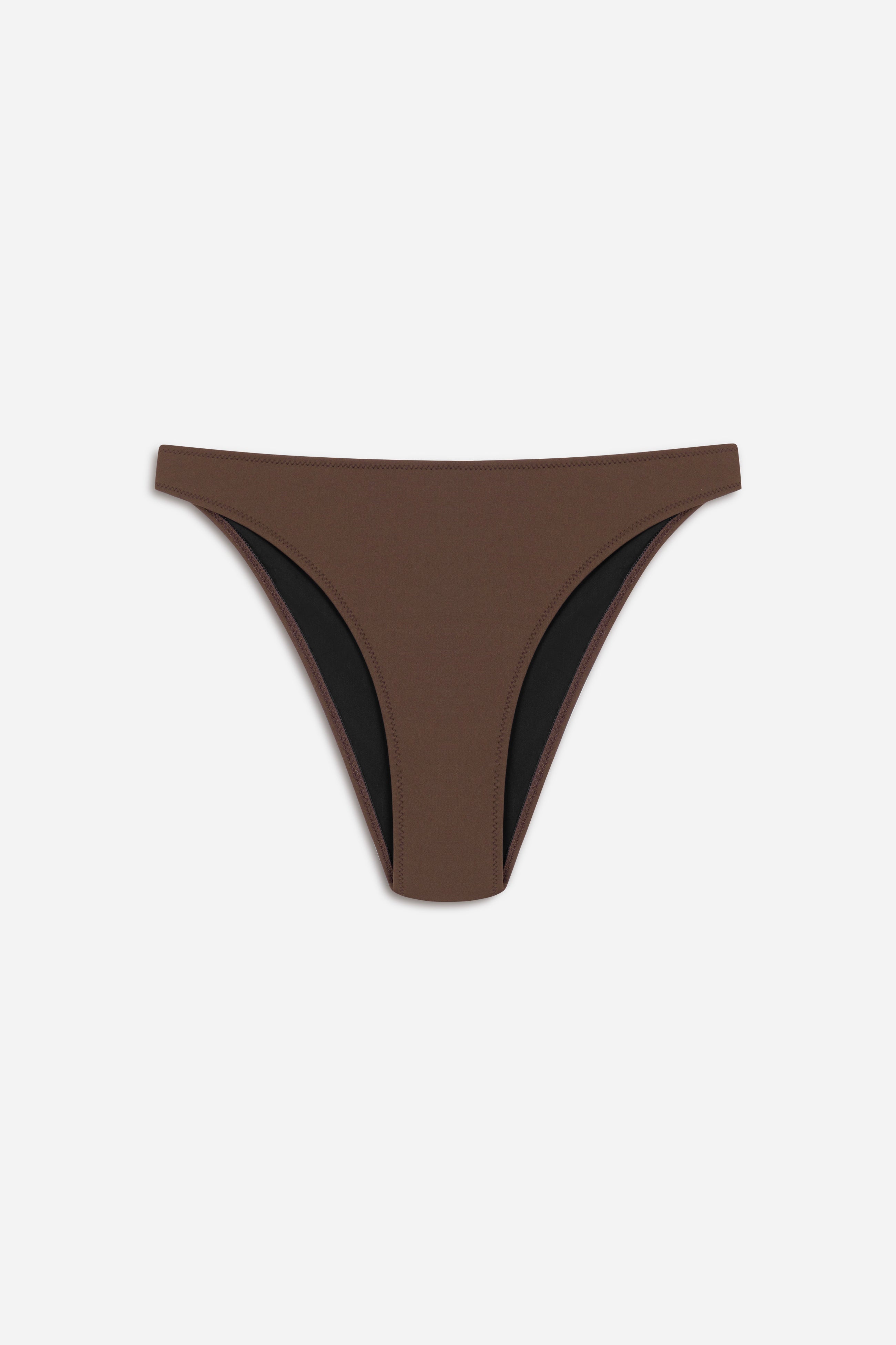 Essential Bikini Low Rise Bottom | Choco
