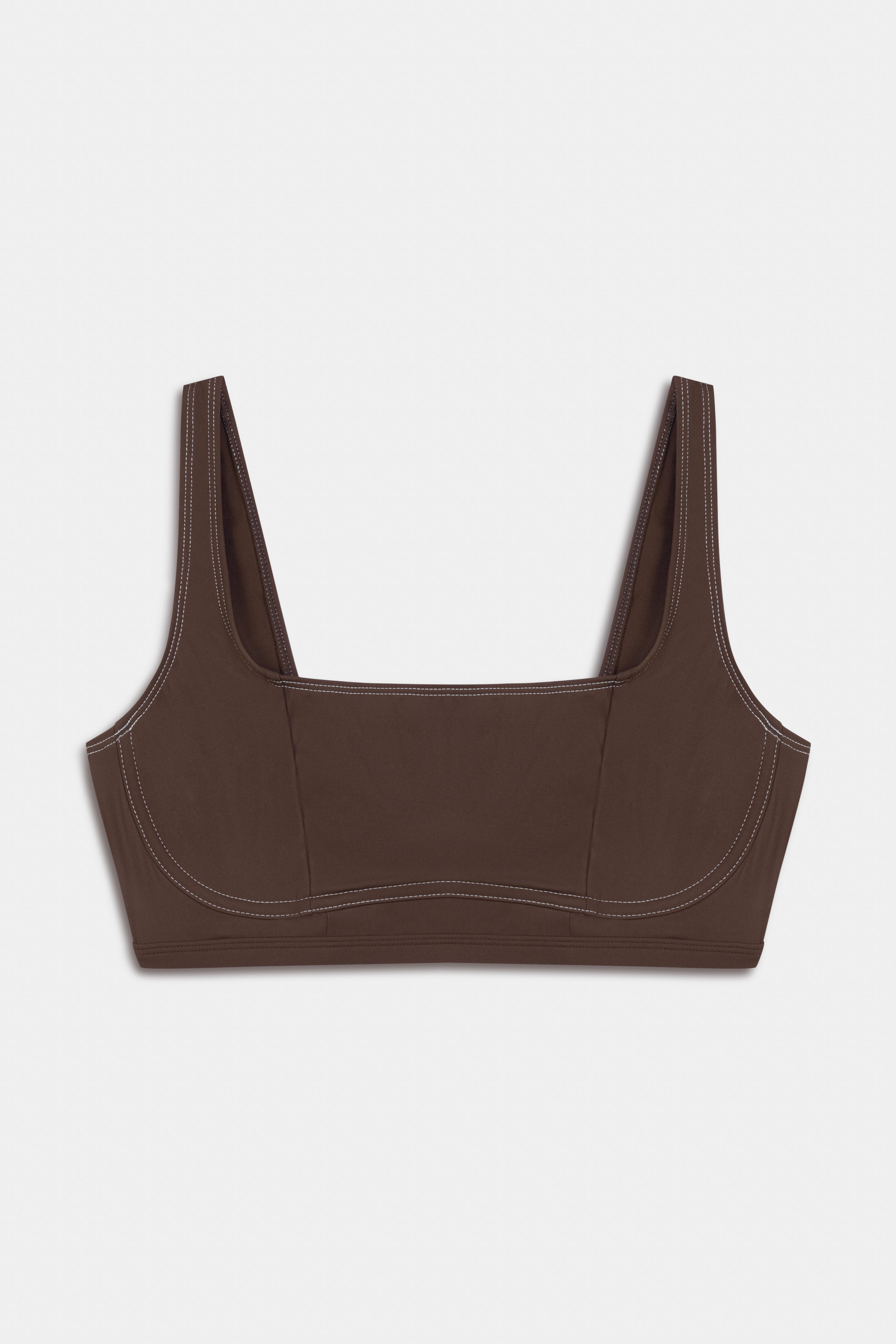 Kelly Underwire Bandeau Bikini Top | Choco