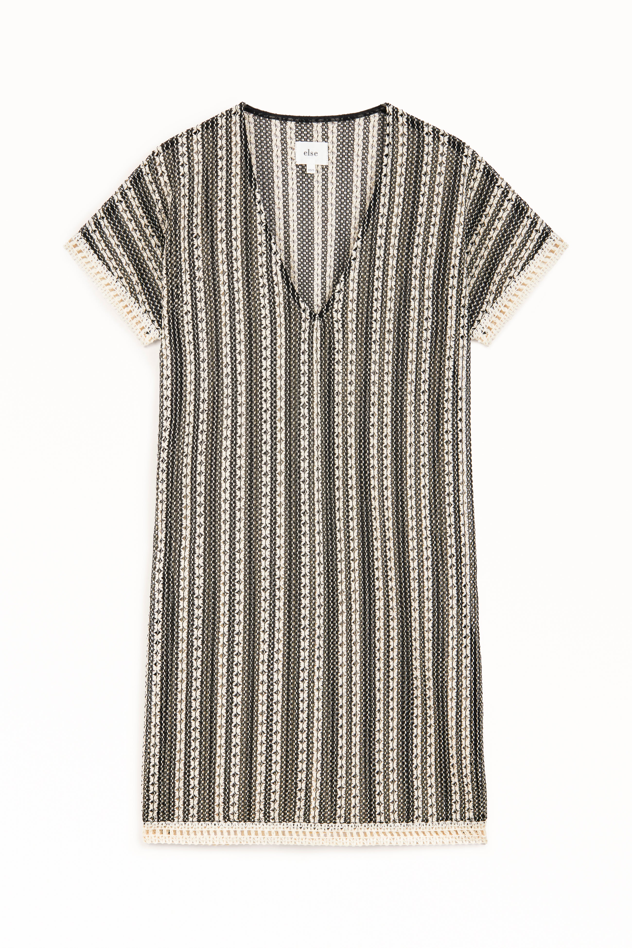 Santorini Knit Cover Up | Black