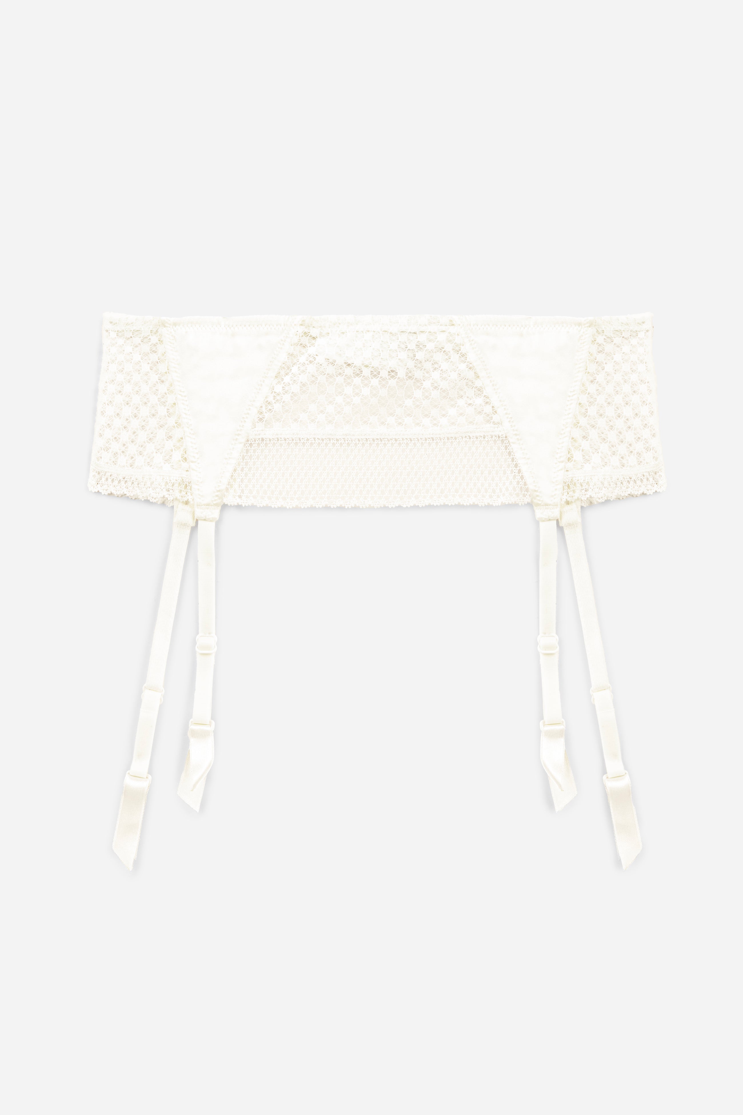 Bella Garter Belt | Ivory