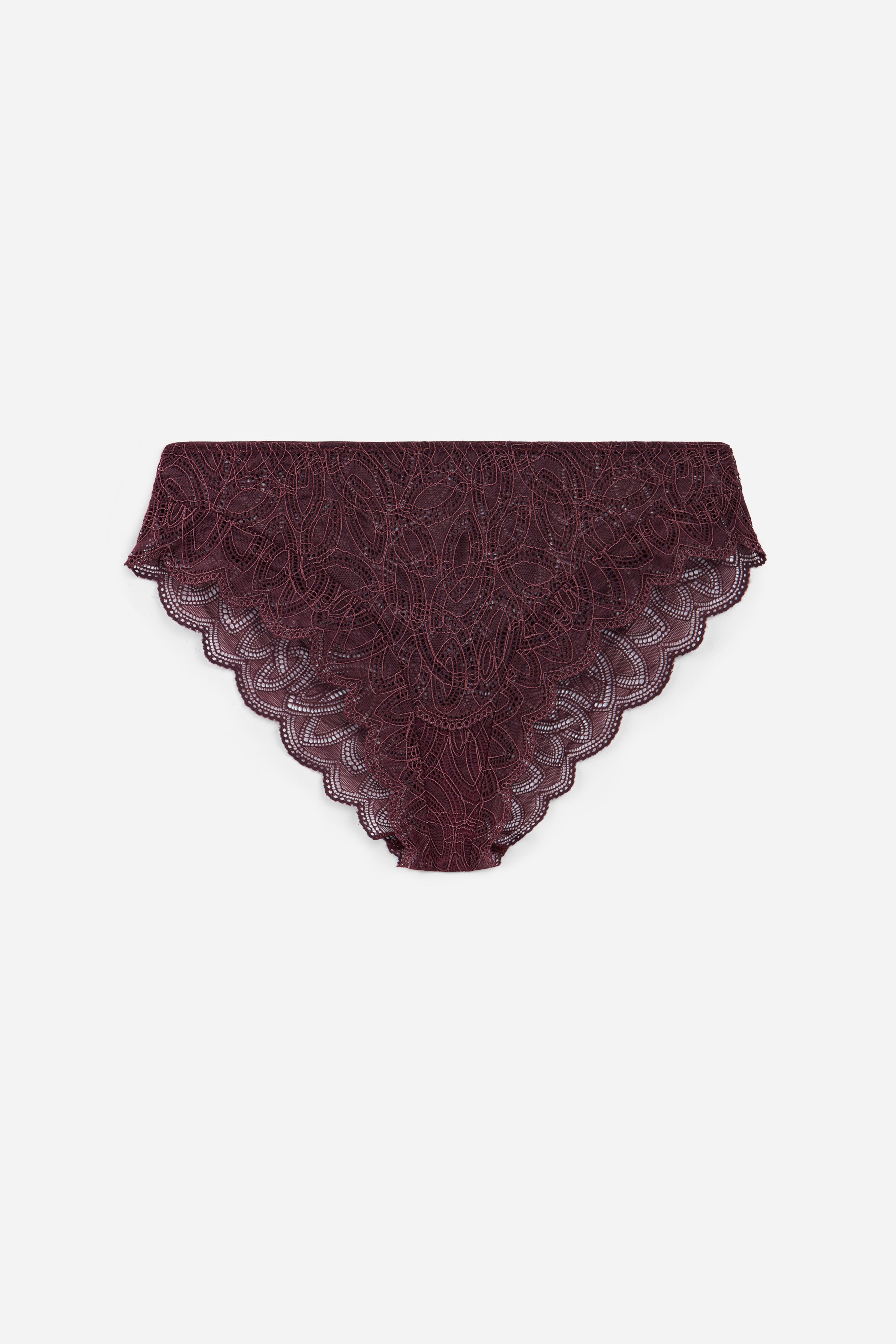 Dahlia Brief | Cherry Lacquer