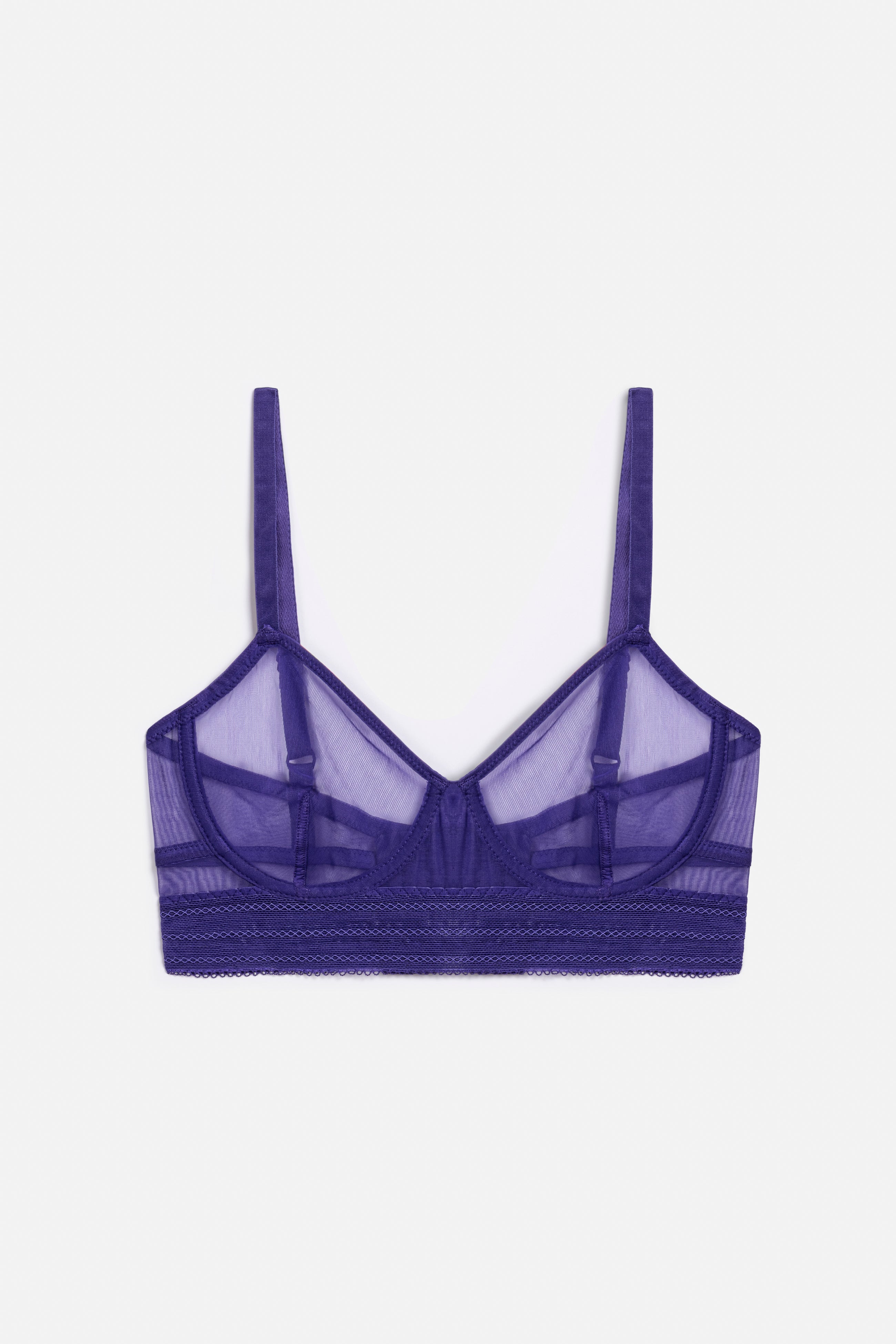 Bare Underwire Full Cup Longline Bra | Iris