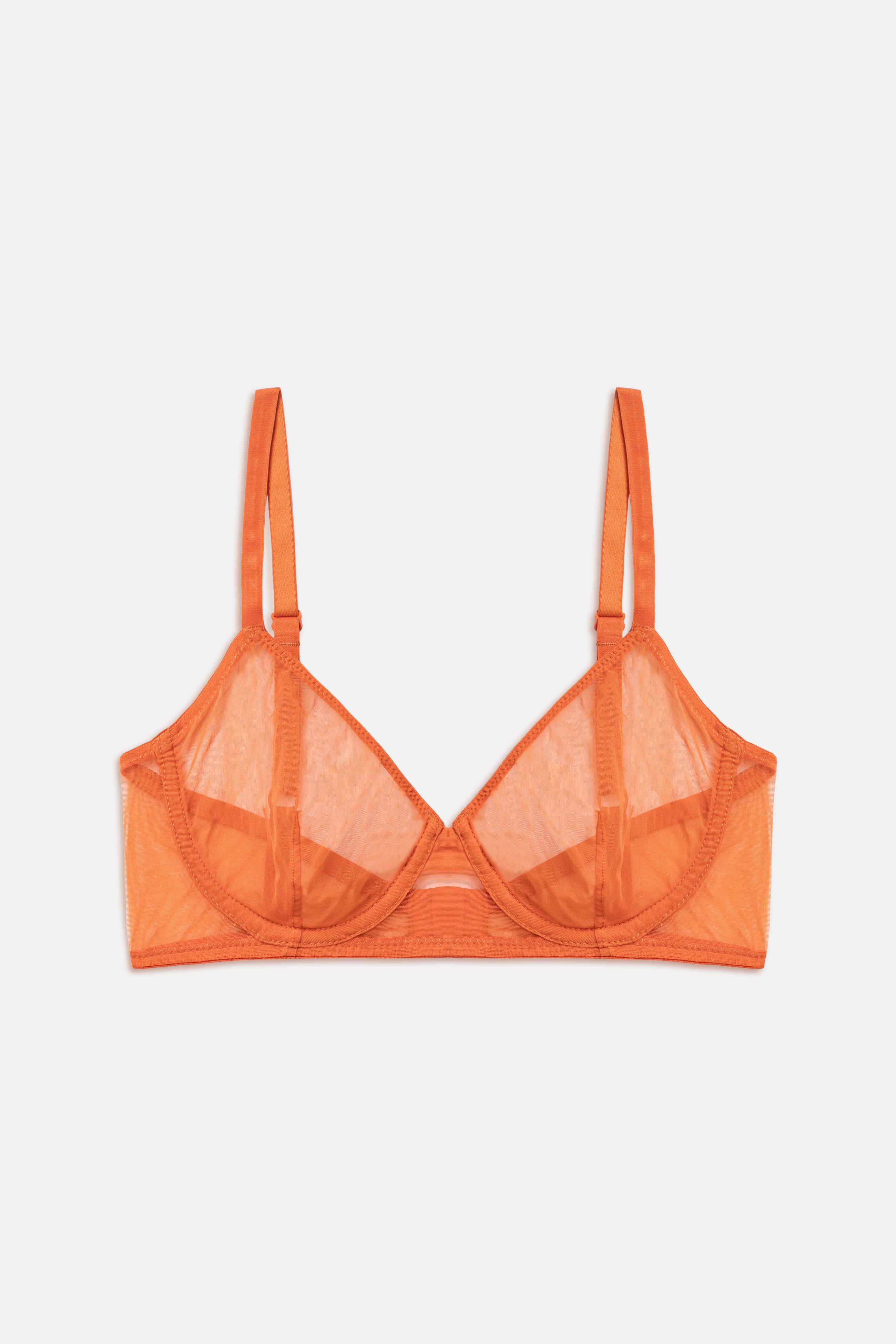 Bare Minimal Underwire Bra | Persimmon
