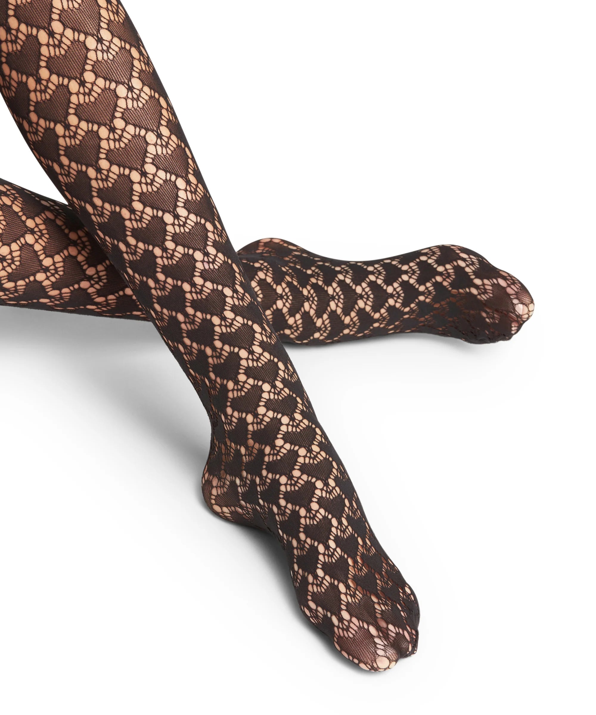 FALKE Emotion Stay Ups | Black