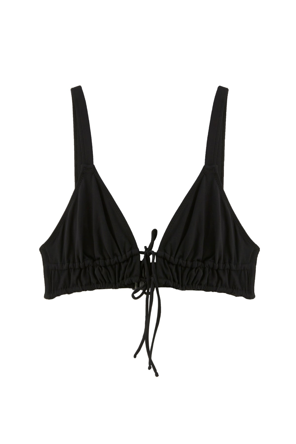 Tori Triangle Tie Detailed Bikini Top